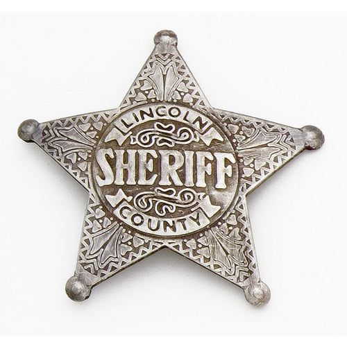 Old West Lincoln County Sheriff's Badge