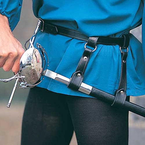 Double Strap Leather Belt