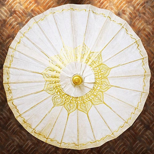 Gilded Paper Parasol