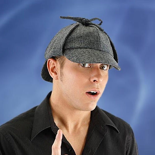 Sherlock Holmes Deerstalker Cap