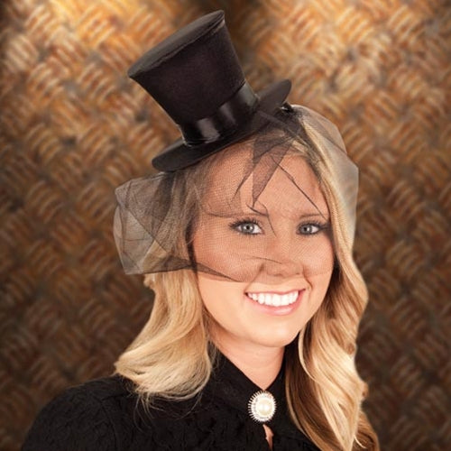 Mini Top Hat & Veil