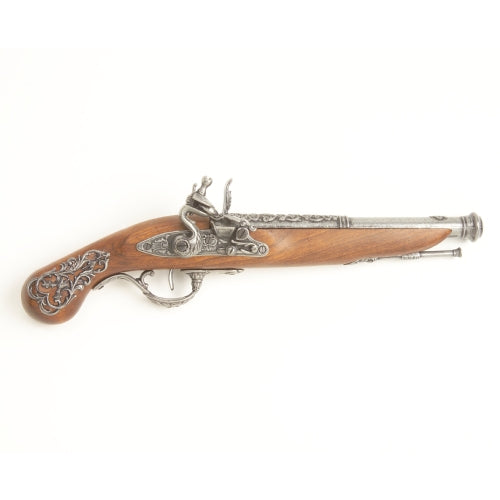 Engraved British 18TH Century Flintlock Pistol