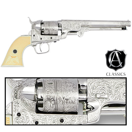 M1851 Navy Revolver- Nickel Finish