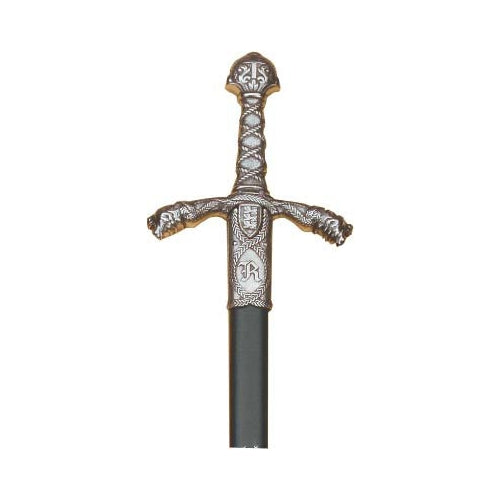 Replica Medieval Silver Trim Richard The Lion Heart 12th Century Sword