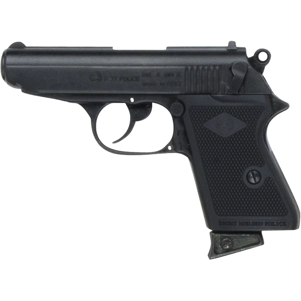 James Bond Style 9MM Pistol- Blank Firing- Black