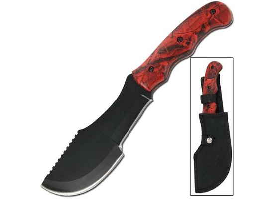 The Hunted Forest Orange Realtree Tracker T-3 Knife