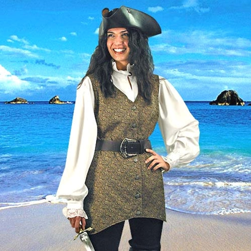 Mary Read Pirate Vest