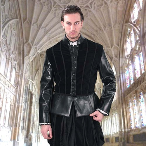 Duke of Suffolk Faux Leather Doublet