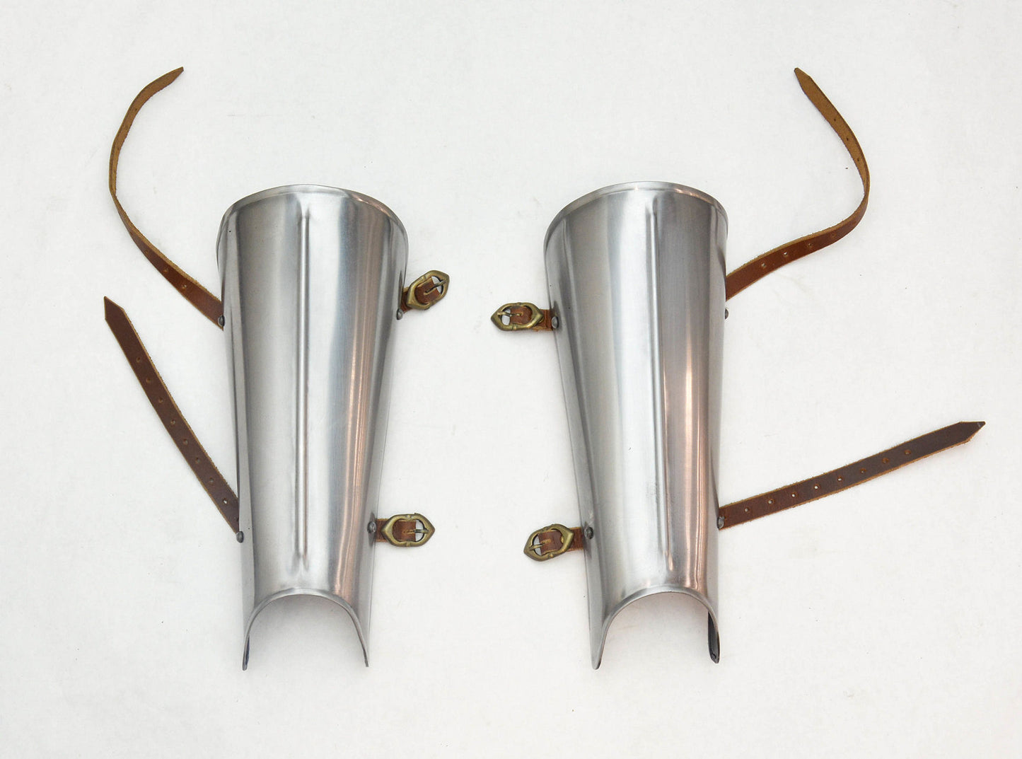 Ridged Greaves - 18 Gauge