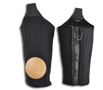 Crusader Upper Leg Padding Black X-Large