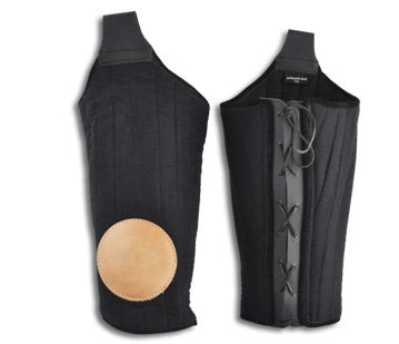 Crusader Upper Leg Padding Black XX-Large