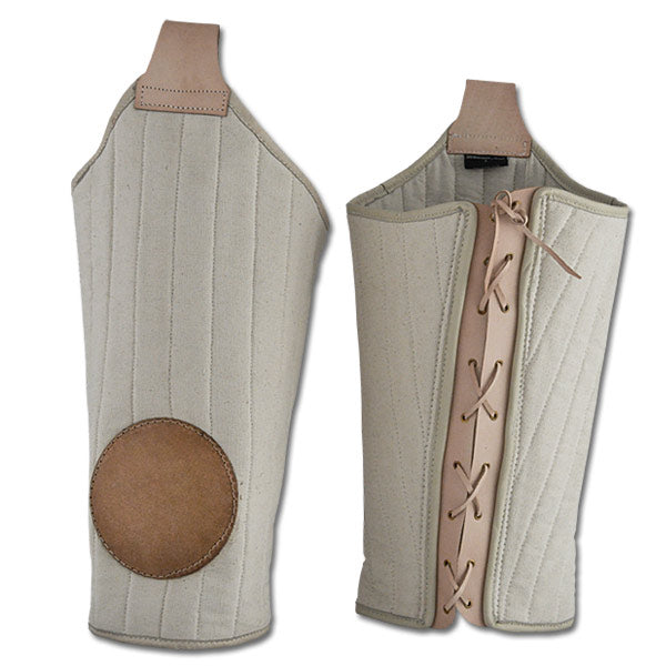 Crusader Upper Leg Padding, Natural