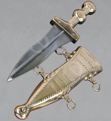 Brass Beaded Roman Pugio