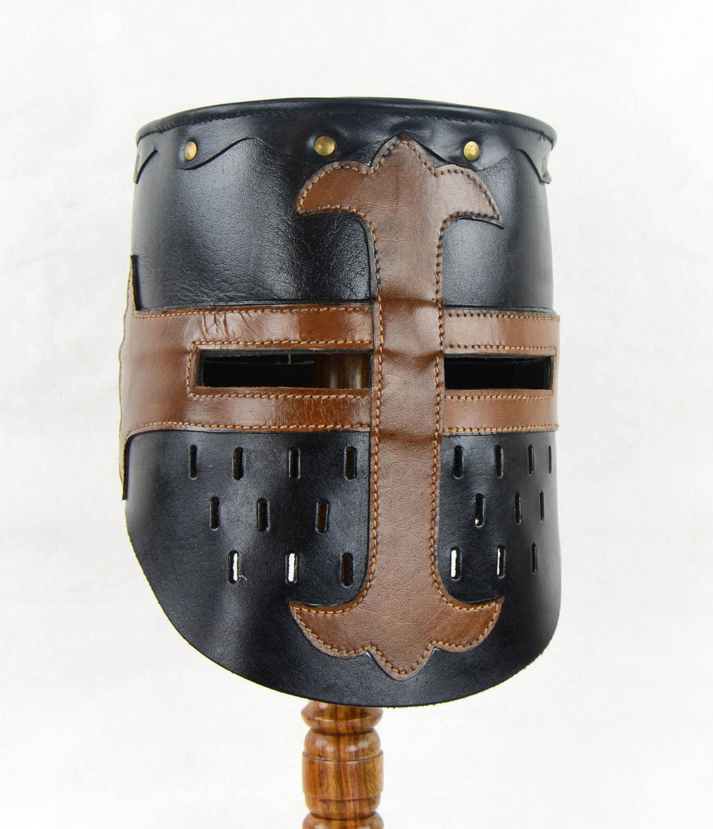 Leather Great Helm