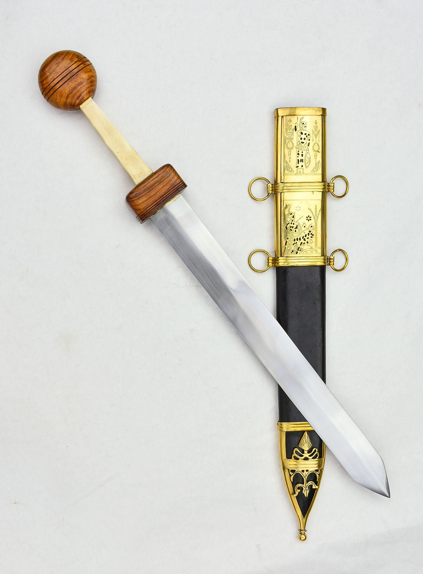 Roman Bone Handled Pompeii Gladius