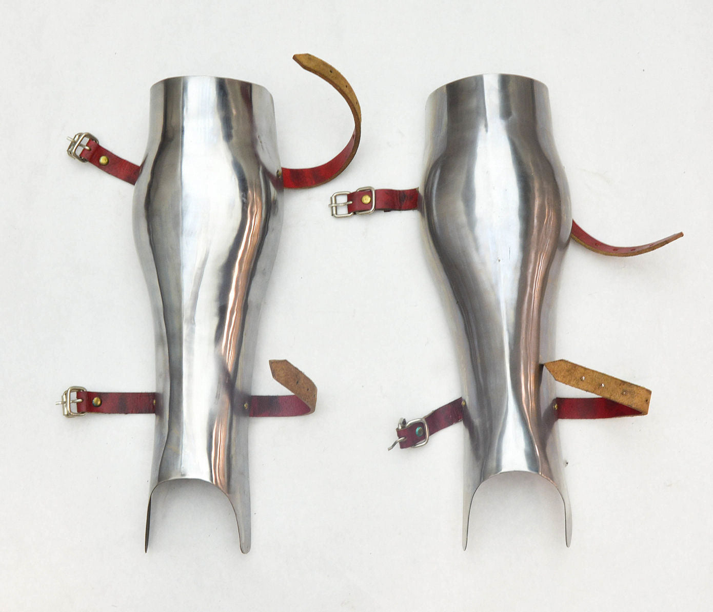 Steel Greaves - 18 Gauge