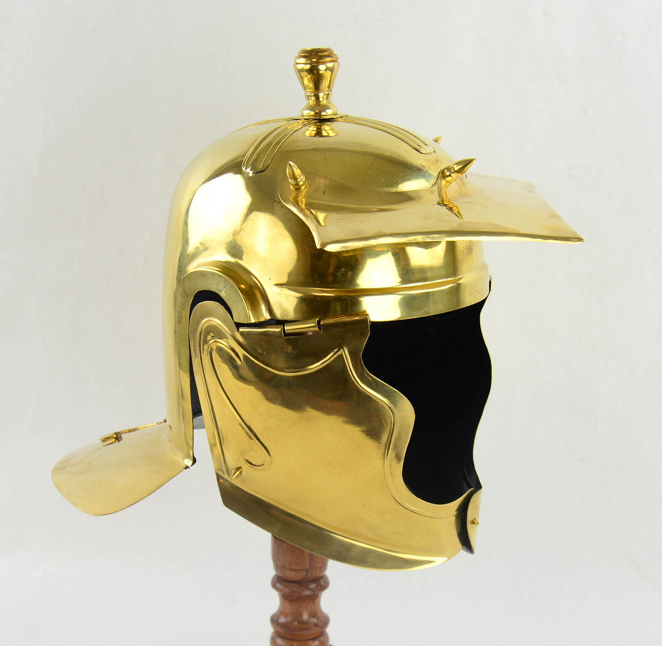 Roman Buch-Rheinau Helm - 18 Gauge Brass - Close Out