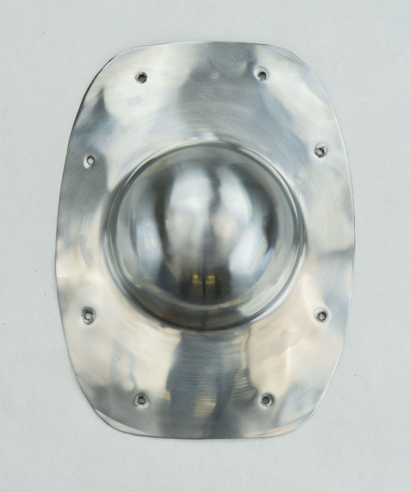 Rectangular Roman Shield Boss - 20 Gauge Steel