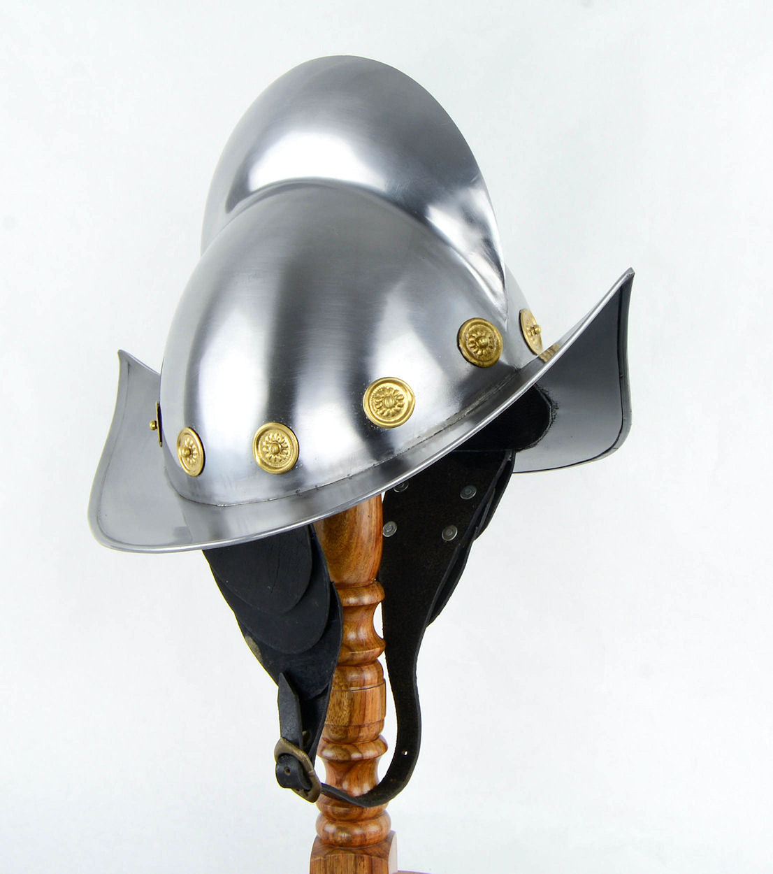 Spanish Morion with Leather Cheekplates