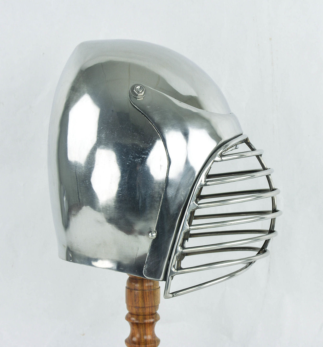 Sport Combat Bascinet - 16 Gauge Stainless Steel