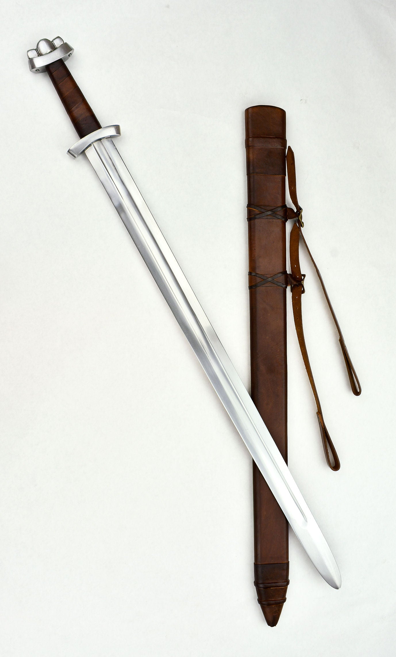 Triple Lobed Godfred Sword - Stage Combat Version