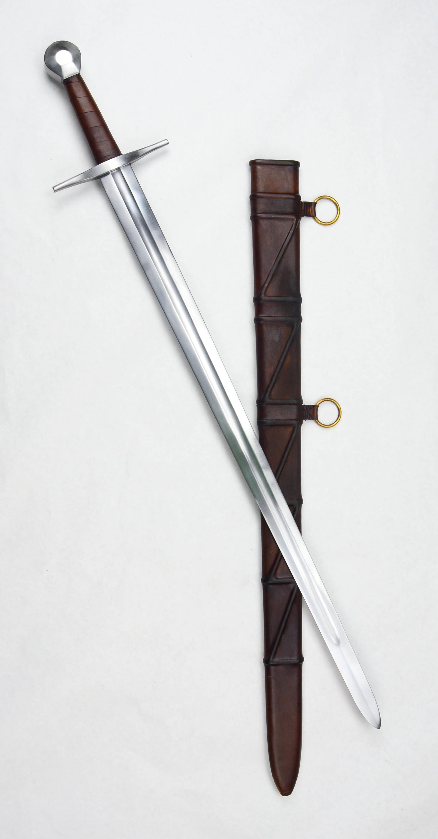 Sir Marshall Knight Sword with Ring Scabbard