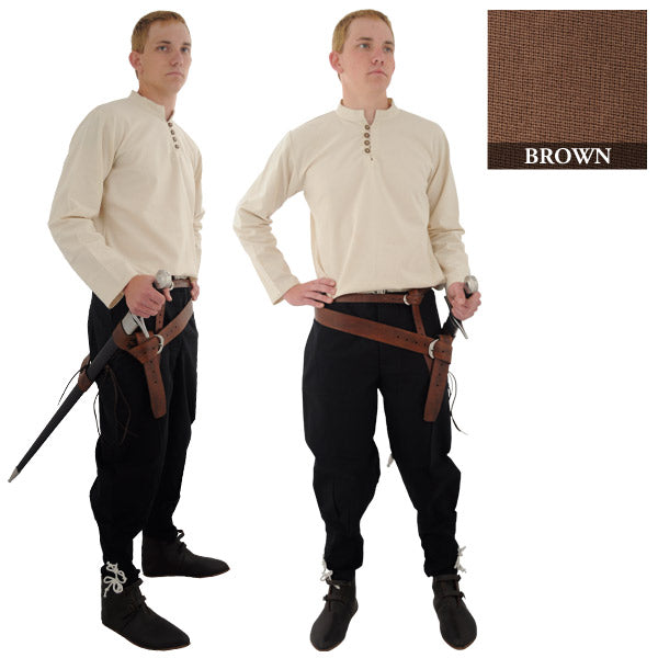 Heavy Cotton Shirt, Brown