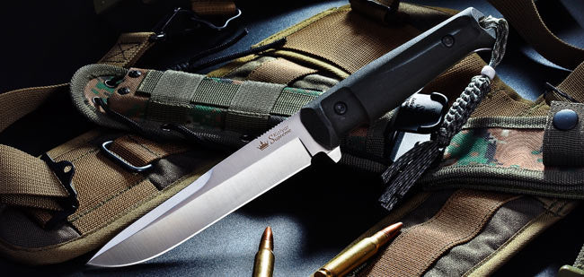 Alpha D2 Knife- Satin Finish