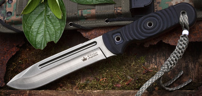 Maximus D2 Knife- Satin Finish