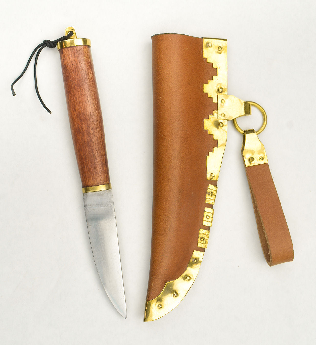Viking Karl Seax outside its sheath