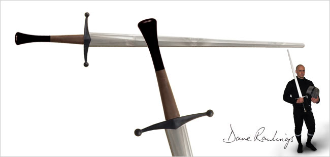 Synthetic Bastard Sparring Sword