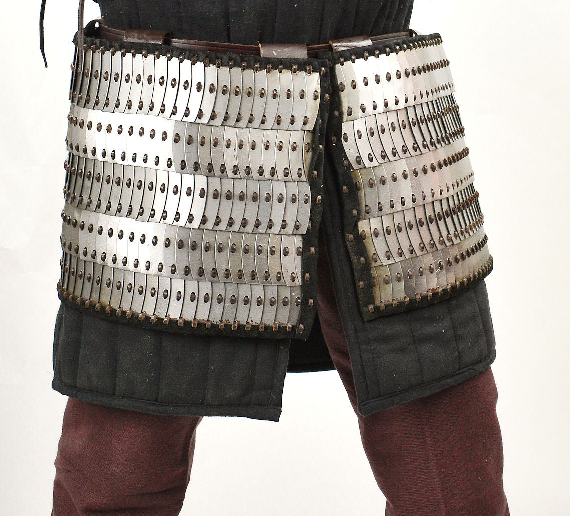 Lamellar Tasset Plates Set - 20 Gauge Steel