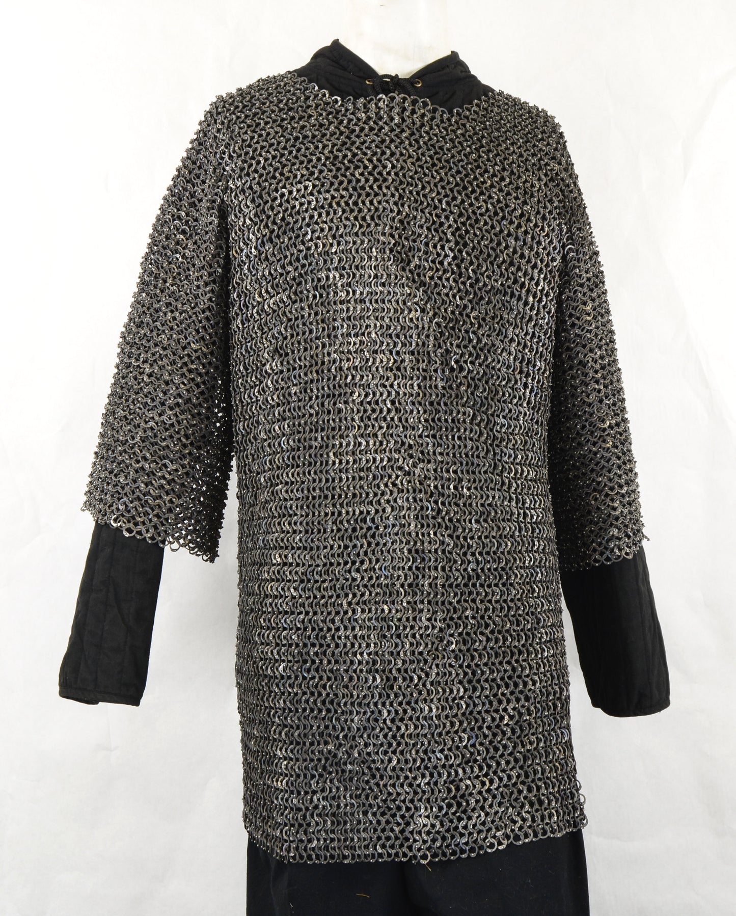 DFNT Titanium Chainmail Haubergeon - Dome Riveted Flat Rings