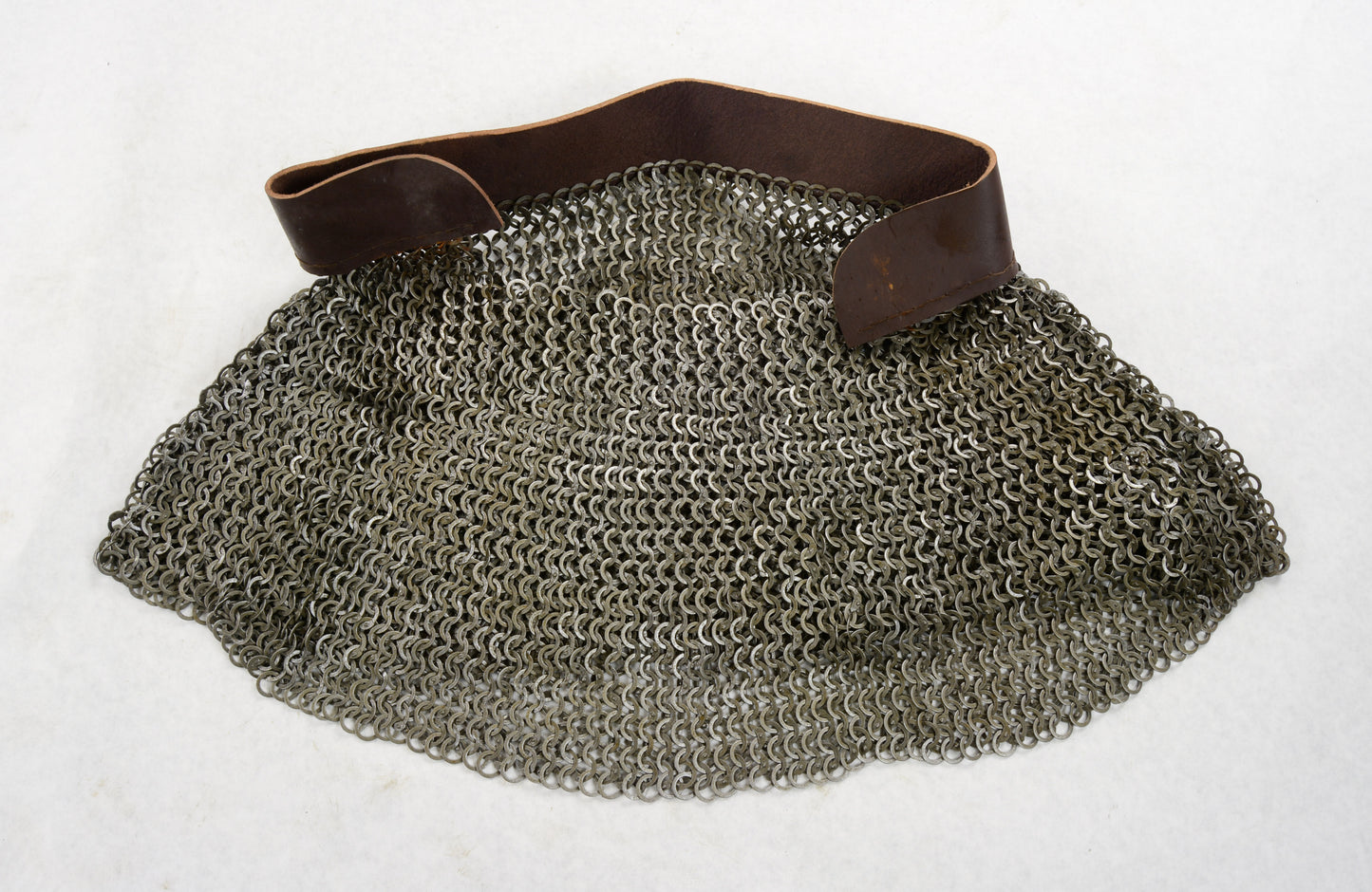 WANM Aventail for Helm - Flat Riveted - Solid Flat Rings Mild Steel