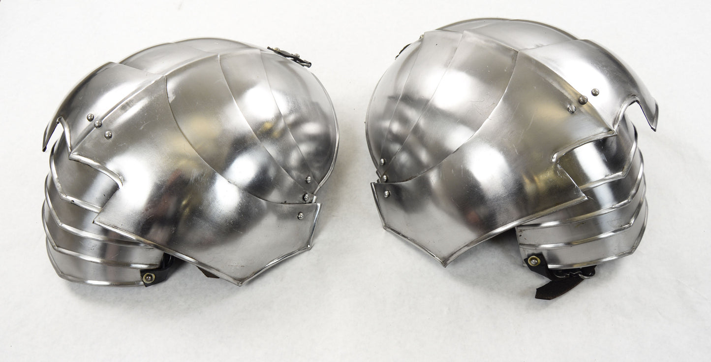 Avenger Pauldrons - 18 Gauge Steel