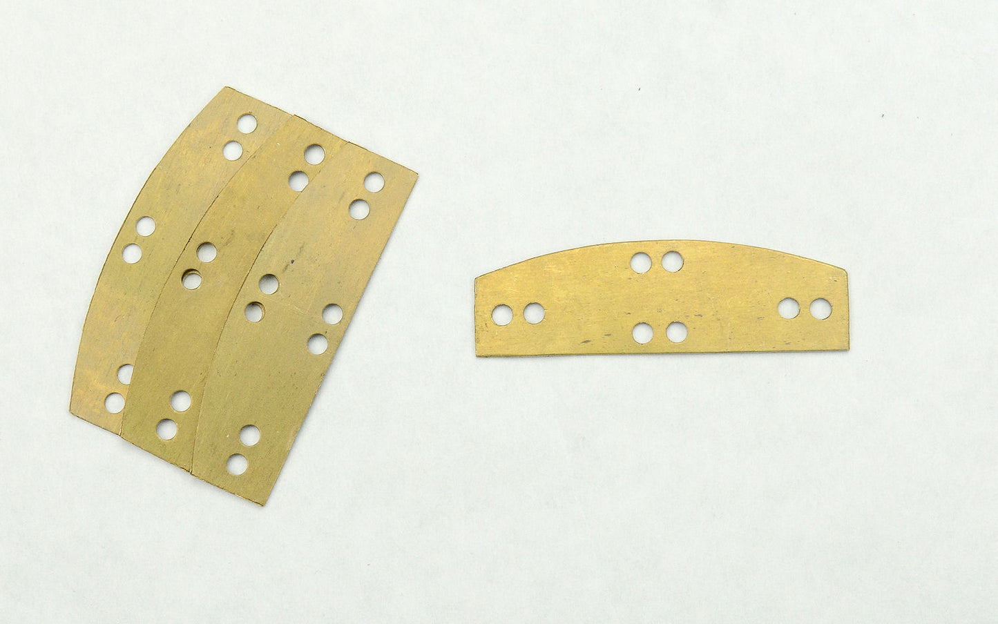 Loose Brass Lamellar Plates - 20 Gauge - Pack of 20