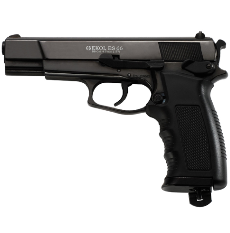 Ekol ES 66 CO2 BB Pistol - Black Finish