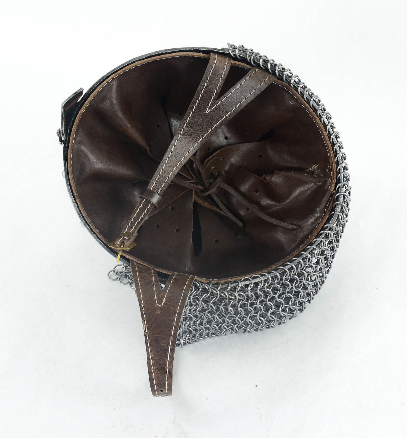 Norman Nasal Helm with Aventail - 11 / 16 Gauge