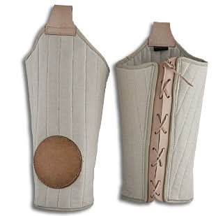 Crusader Upper Leg Padding Natural XX-Large