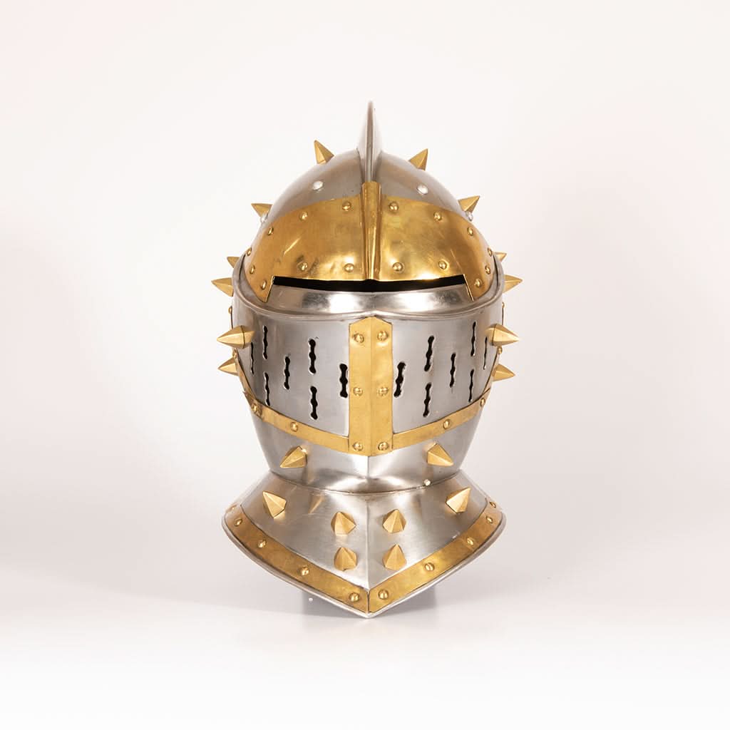 Deluxe Spiked Knights Helm