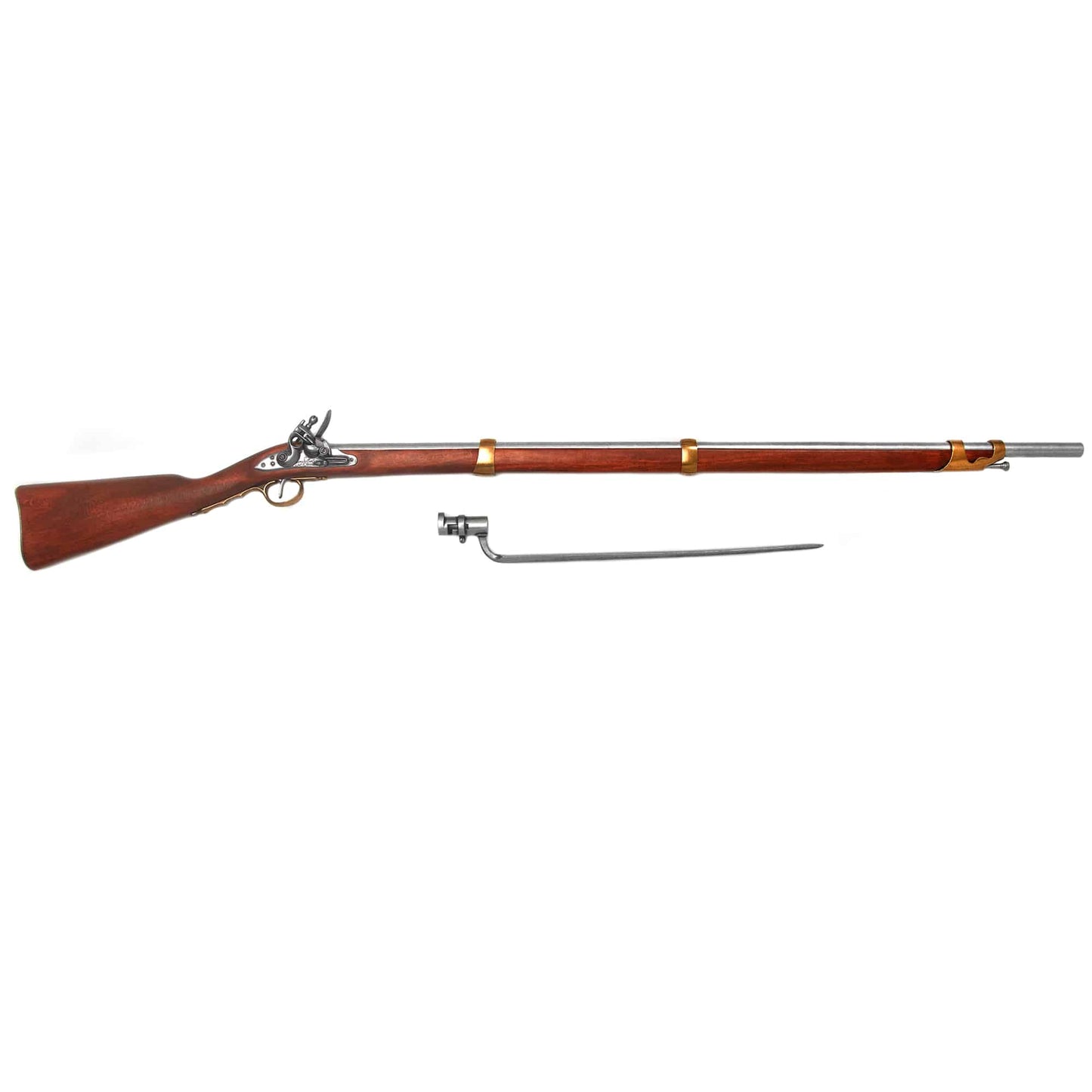 Denix Colonial Charleville Musket With Bayonet