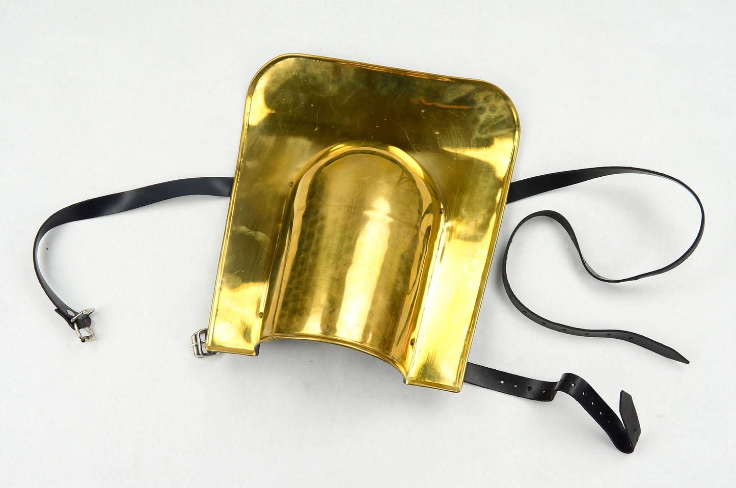 Gladiator Galerus Shoulder Guard - 18 Gauge Brass