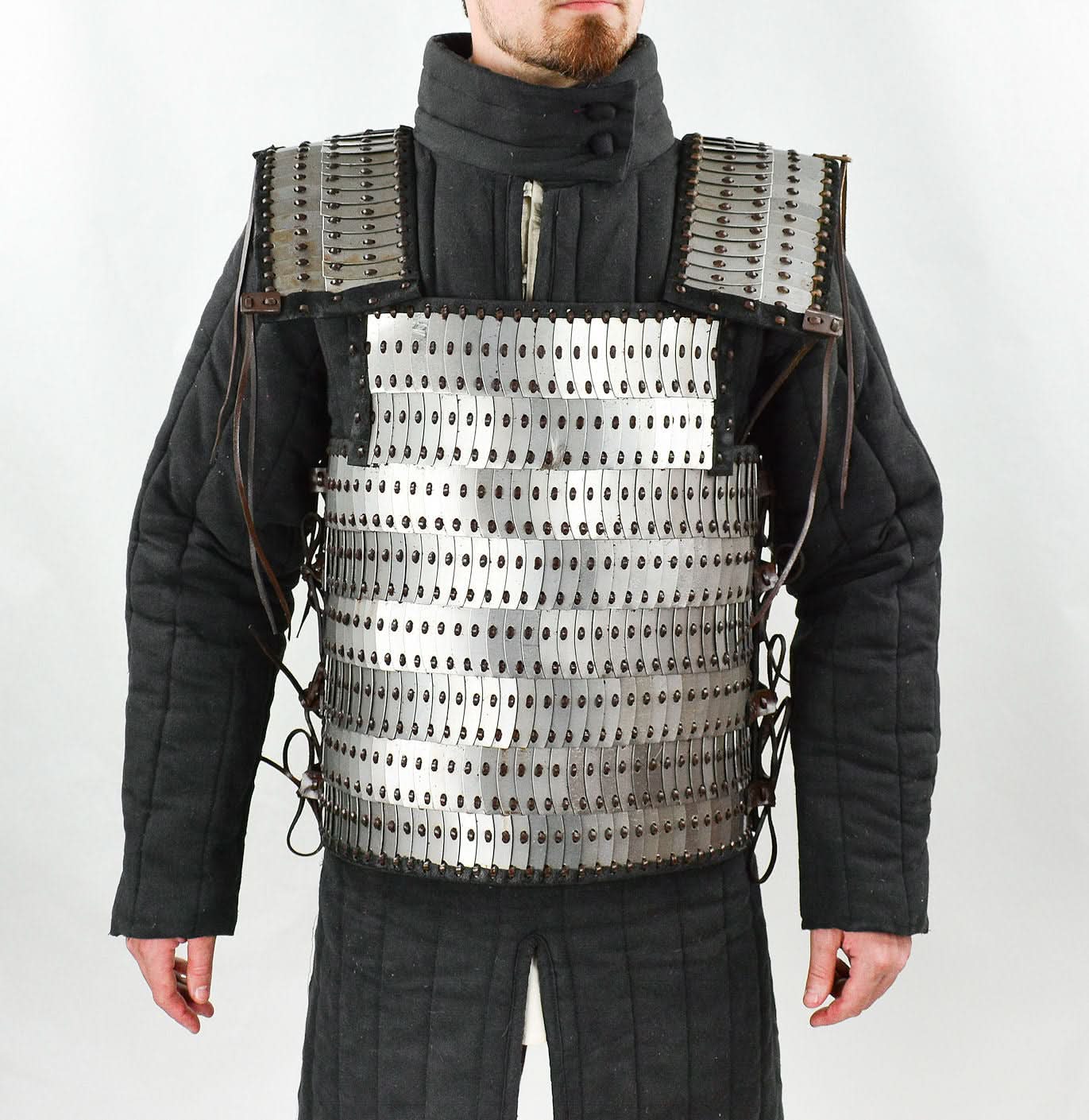 Lamellar Torso Armor - 20 Gauge Steel