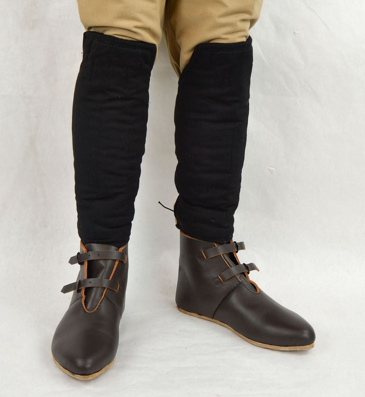 Padded Greaves - Black