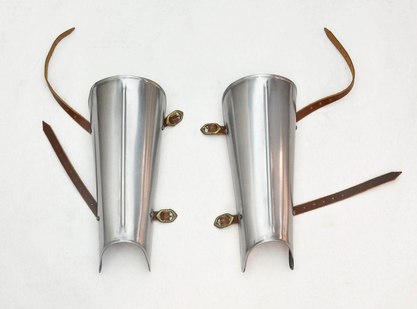 Ridged Greaves - 18 Gauge