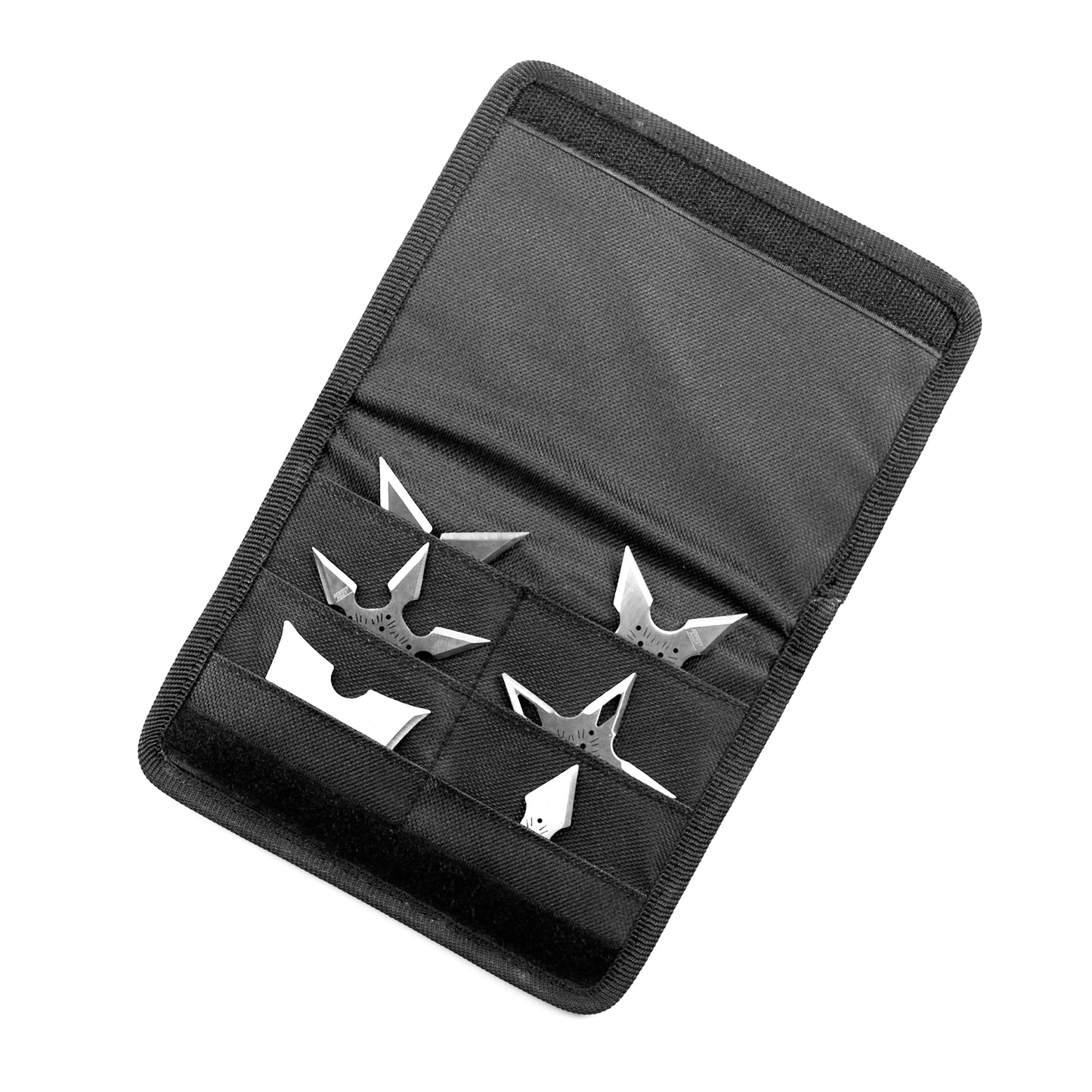 Silver Throwing Star Set