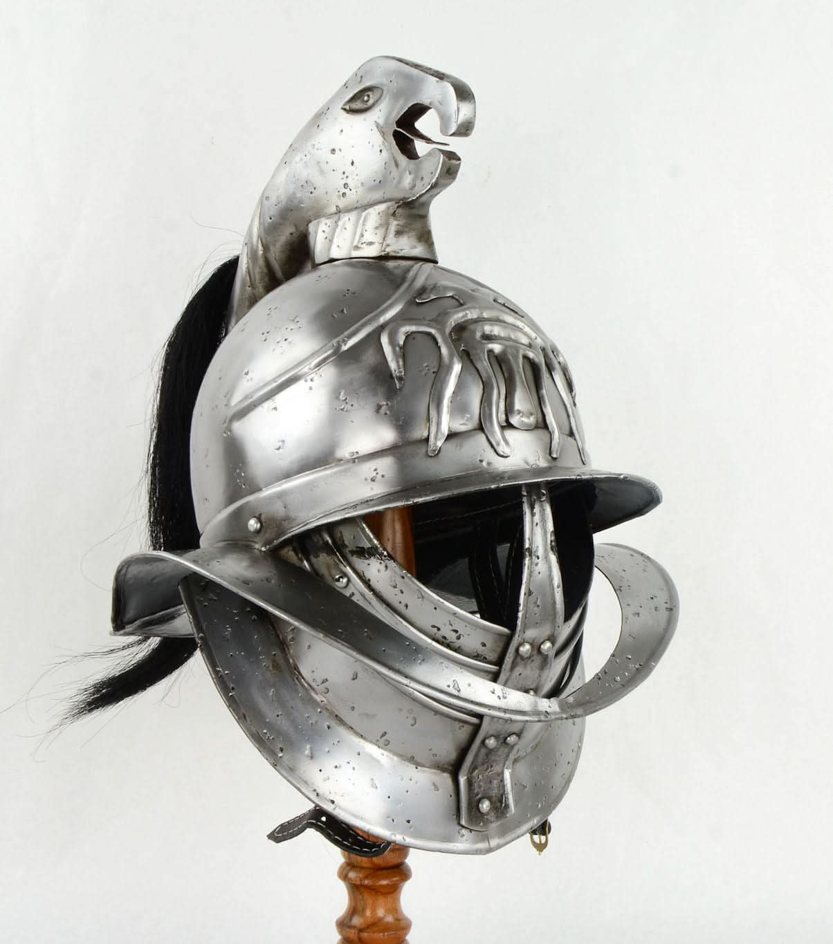 Spartacus Gladiator Helmet - 18 Gauge