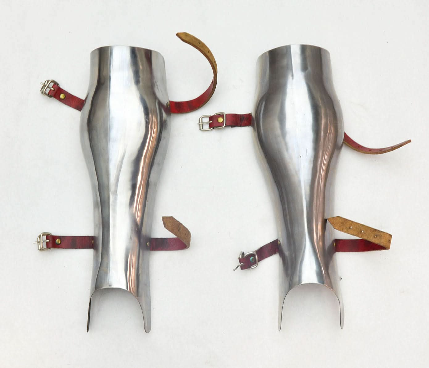 Steel Greaves - 18 Gauge