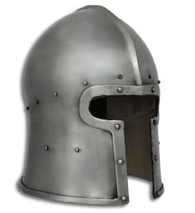 T Face Barbute Helmet 14G Large