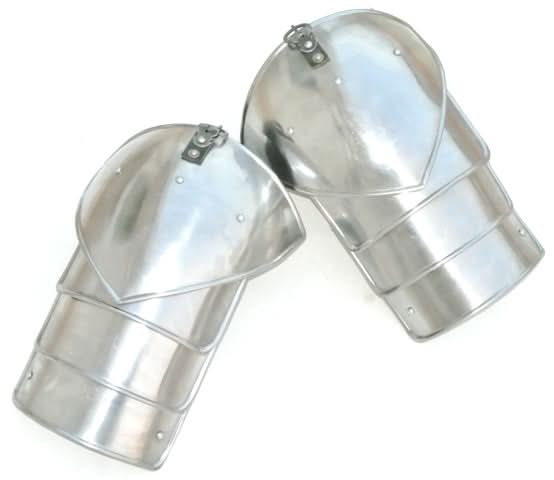 Women's Pauldrons - 20 Gauge Steel